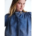 thumbnail image 6 of Scoop Women’s Cropped Ruched Jacket, Sizes XS-XXL, 6 of 7