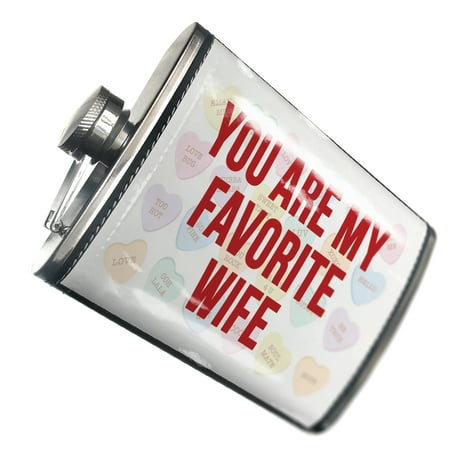 

NEONBLOND Flask You Are My Favorite Wife Valentine s Day Candy Hearts