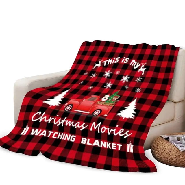Manta de franela de Navidad para decoración del hogar, manta suave de regalo, sofá, ropa de cama, sala de estar, ligera