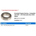 thumbnail image 2 of Driveshaft Support Bearing - Compatible with 2007 - 2013 Mercedes-Benz S550 4Matic 2008 2009 2010 2011 2012, 2 of 2
