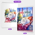 thumbnail image 2 of Watercolor Hello Winter Persian Chill Christmas Welcome 5x7in Folded Greeting Card Cat Lover Kitten Owner Gifts Single Note Card with Envelope - 00016, 2 of 5