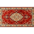 thumbnail image 1 of Ahgly Company Machine Washable Indoor Rectangle Traditional Red Area Rugs, 6' x 9', 1 of 7
