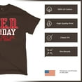 thumbnail image 6 of RED Friday Until They All Come Home T-shirt Remember Everyone Deployed US Military Day American Patriot Men's Tee, 6 of 7