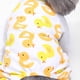 thumbnail image 1 of Pijamas de algodón para perros Trajes de cuatro patas de dibujos animados Ropa encantadora para mascotas (Pato M) Sywqhk Libre de BPA, 1 of 9