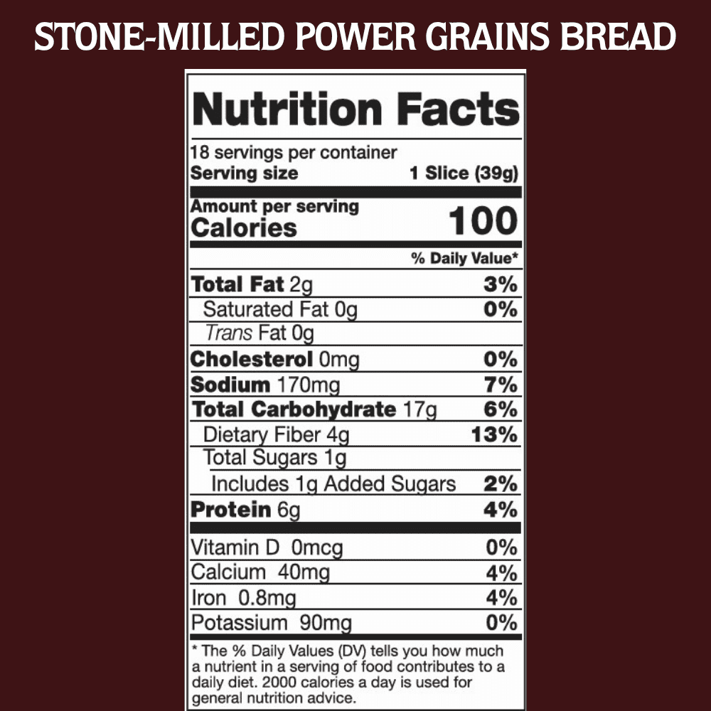 One Mighty Mill Organic Stone-Milled Power Grains Bread Loaf, 24.5 Ounce