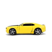 Transformers Bumblebee Converting RC by Jada Toys – Auto Transformation Robot with Electronic Sounds, 11, Radio Control Cars