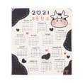 thumbnail image 2 of Fiudx Artículos en oferta con ofertas flash Calendario 2021 Tapiz Fondo de dormitorio de niño y niña Decoración de pared de tela, 2 of 6