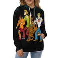 thumbnail image 5 of Scooby Doo Unisex Adult Sweatshirt Novelty Hoodie 3D Print Casual Sweater Jacket Pullover Hoodie Fall Winter Clothes 4XL, 5 of 8
