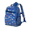 thumbnail image 2 of Tractor backpack, lightweight backpack with cartoon construction designs, ideal for students or travel, 2 of 6