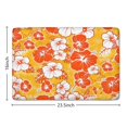 thumbnail image 5 of Pioneer Flower Floral Print Flannel Non Slip Door Rugs,Washable Door Mats Indoor,Decorative Door Mats,Dirt-Resistant and Absorbent Doormat for Entrance,Bedroom,Kitchen,Bathroom,23.5"x16", 5 of 5