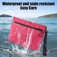 thumbnail image 6 of Dry Bag for Beach, Waterproof Storage Bag with Durable Zipper, Portable Swim Bag, Beach Pouch for Swim Outdoor Travel Diving Essentials, AKLJWH, #04 Red, 6 of 6