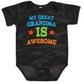 thumbnail image 3 of Inktastic My Great Grandma is Awesome Boys or Girls Baby Bodysuit, 3 of 5