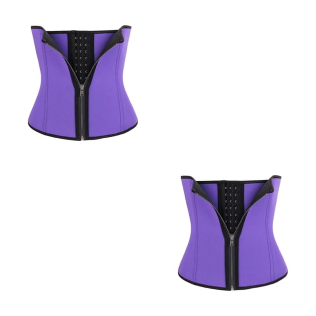Jumpingount Entrenador de cintura con cierre de cremallera para niñas, chaleco de realce para viajes y banquetes, corsé de modelado con Control Type10 NO10