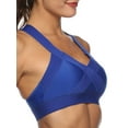 thumbnail image 4 of YouLoveIt Women's Sports Bras Comfy Breathable Yoga Bra Women Yoga Gym Tops Running Workout Bra High Impact Push Up Workout Yoga Bra, 4 of 7