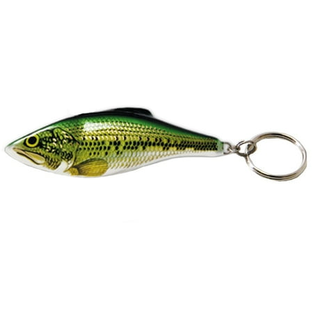 Rapala Rattlin' Rap Lure Key Ring - Baby Bass