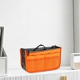 thumbnail image 6 of Large Capacity Travel Organizer Bag with Multiple Compartments and Transparent Mesh Pockets, Durable Polyester Double-Zip Storage for Toiletries, Electronics, and Accessories, 6 of 6