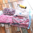 thumbnail image 2 of Vacuum Sealed Bag Clothes Transparent Compression Pouch Saving Space Organizer, 2 of 8