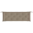 thumbnail image 5 of Cojín para Banco de Jardín Casafoyer Taupe 150x50x7 cm Poliéster, 5 of 5