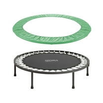Machrus Upper Bounce Trampoline Spring Cover - Replacement Safety Pad for trampolines Fit's 38" Round Mini Rebounder Trampoline with 6 Legs - Green