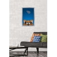 thumbnail image 2 of NFL Tennessee Titans - S. Preston Mascot T-Rac 20 Wall Poster, 14.725" x 22.375", Framed, 2 of 3