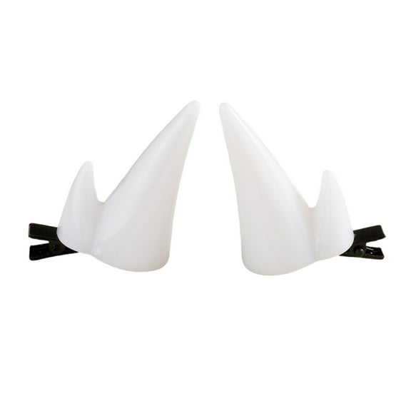Lightweight Devil Horn Hair Clip For Halloween Dress Up Red Hairpins For Women Men Girls Cosplay Hair Accessories