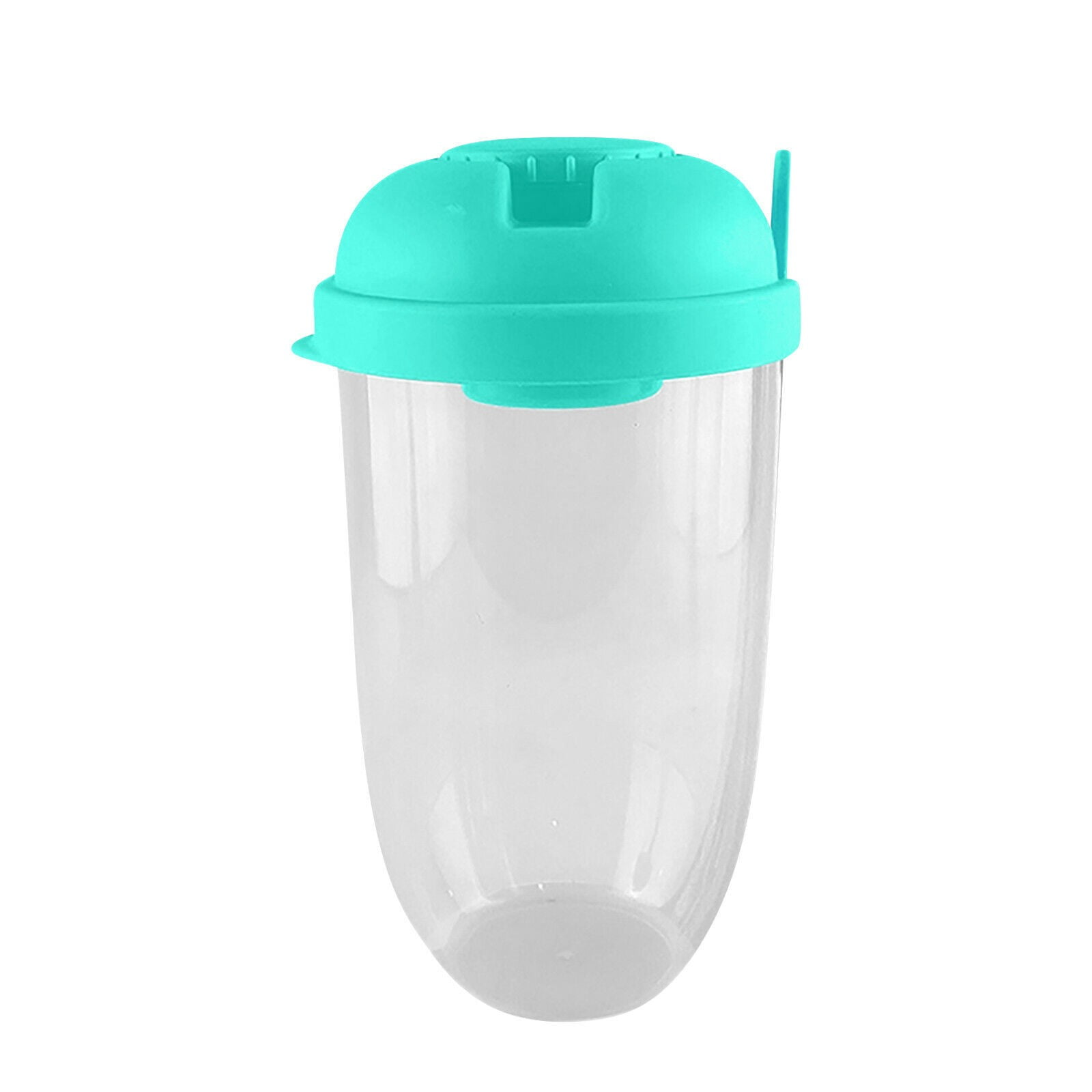 salad dressing shaker，Salad Meal Shaker Cup with Dressing Cup and Fork