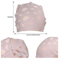 thumbnail image 4 of Logiee Rose Gold Abstract Spots 1 Print Unisex Knit Beanie for Men Women Winter Hat,Beanies Skull Caps, 4 of 7