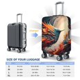 thumbnail image 2 of Dynamic Fire Bird Art Luggage Cover Anti Scratch, Elastic Suitcase Protector Suitcase Covers for Luggage Fits 18-32 Inch Luggage, 2 of 5