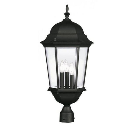 - Livex Lighting Hamilton 3 Light Outdoor Post Lantern