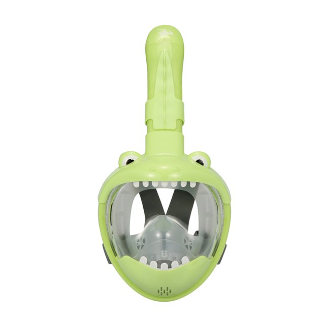 Anti-niebla linda tipo animal niños buceo guardacososMantenga el buceo Lindo tipo animal niños buceo cara protector de cara silicona caras portátil escudo impermeable aguas deportes deportes tipo 1 AweSitey OD002510-01B