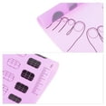 thumbnail image 3 of Unique Bargains 1 Pc Rectangular Foldable Nail Art Stamping Mat Purple, 3 of 6
