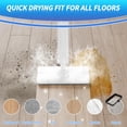 thumbnail image 4 of Steam Mop Cleaner High-temp for Floor Cleaning,Handheld Detachable with Multiple Adjustable Mode for Deep Cleaning,Sanitizing with 2 Steam Mode and XL Removable Water Tank for Floors,Kitchen, Bathroom, 4 of 8