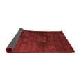 thumbnail image 2 of Ahgly Company Indoor Square Abstract Red Contemporary Area Rugs, 4' Square, 2 of 4