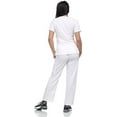 thumbnail image 2 of V Neck Unisex Scrub Set, Top and Pants Lightweight Stretch Fabric for Home Attendant and Nurse Uniform, 2 of 4