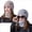 grey+khaki, variant on 2-Pack (4 Pcs) Women's Winter Beanie & Neck Warmer Set, Fleece-Lined Knit Hat for Outdoor Cold Weather