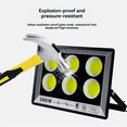 thumbnail image 3 of LED Flood Light 100W IP65 Waterproof Outdoor Projector Lamp Reflector Spotlight Garden Lighting 100W, 3 of 7