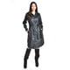 thumbnail image 1 of Vestido camisero de piel sintetica Roman Fashion Juvenil Negro M, 1 of 4