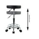 thumbnail image 5 of Silla Taburete VANLIG Negro Altura Ajustable Asiento Rotativo 360° para Consultorio, SPA y Tatuajes, 5 of 6