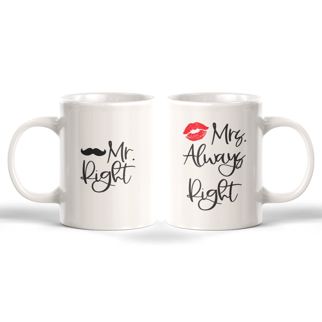 Mug Mrs Always Right Latte White 