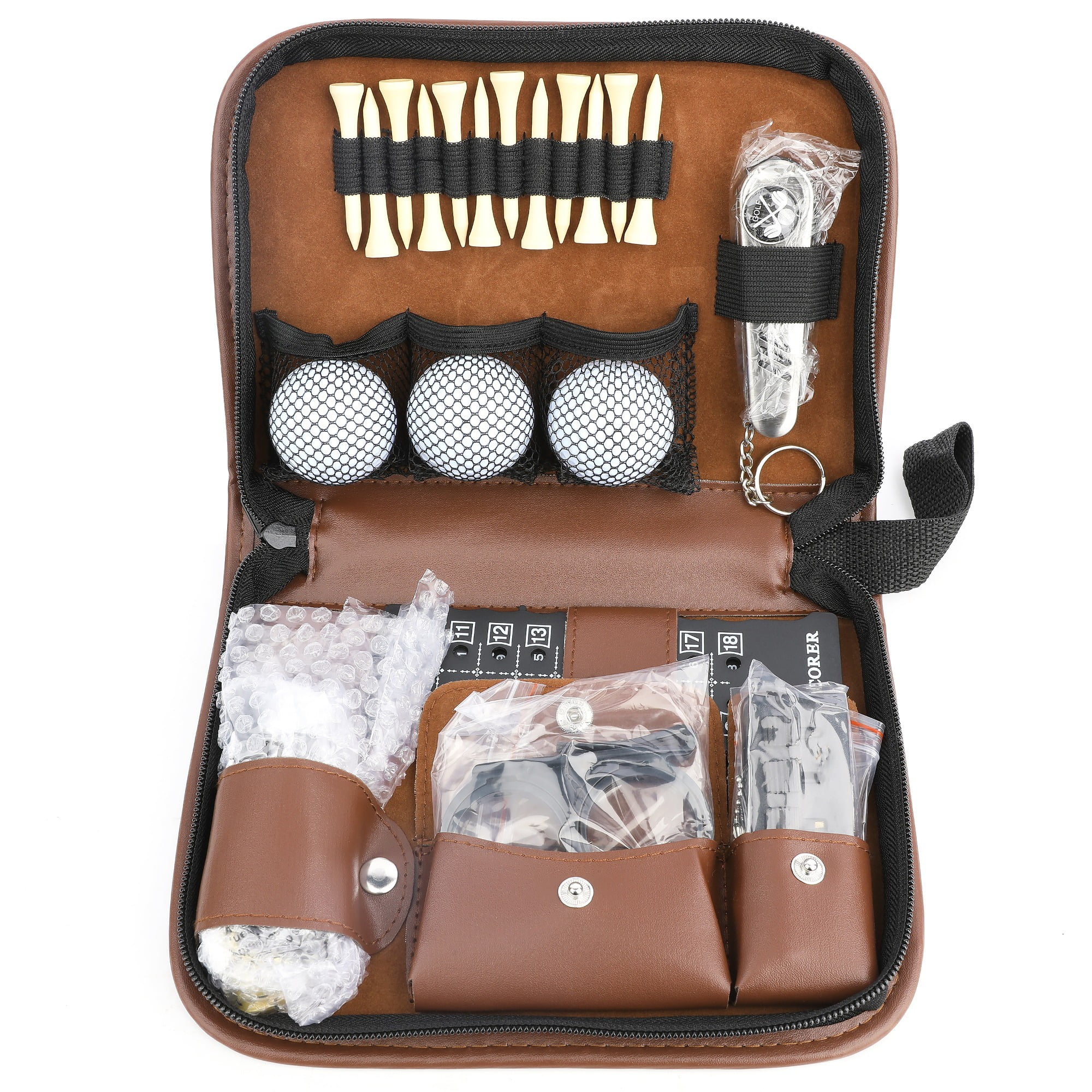 SHARROW Golf Accessory Set with Case, Golf Gifts for Family & Friends