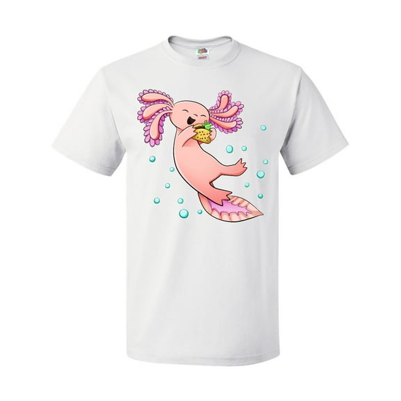 Inktastic Cute Axolotl Loves Tacos T-Shirt