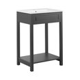 thumbnail image 2 of Altura 24" Bathroom Vanity-EEI-5798-GRY-BLK, 2 of 4
