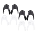 thumbnail image 1 of Protector contra arrugas de zapatos, 4 pares de inserciones de zapatos, protector de arrugas para zapatillas de deporte, evita que los zapatos se arruguen, artesanía excepcional, 1 of 8
