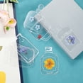 thumbnail image 5 of Uxcell Transparent Dried Flower Bookmarks Clear PET Pressed Flower Bookmark Bottle Sticker 60Pcs, Style 1, 5 of 5