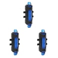 thumbnail image 4 of ZLight LED USB Bike Tail Lights Bicycle Warning Rear Lamp Taillight Wide Range Professional Night Riding Cycling Gear Blue 3Set, 4 of 6
