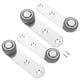 thumbnail image 3 of ColoMX 4 ruedas para puerta corredera: polea silenciosa para puerta de patio con alta capacidad de carga - Material antidesgaste para muebles y armarios, 3 of 7