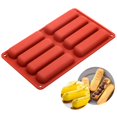 thumbnail image 2 of 8-cavity Silicone Mold, Baking Mold For Making Chocolate, Cake, 2 of 4