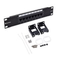 thumbnail image 7 of Cable Matters UL Listed Mini 8-Port Patch Panel with Mounting Bracket, 7 of 7