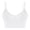White, variant on Bras for Women Solid-Color Underwire Free Backless Sport Bra for Yoga Shock Absorbing Fitness