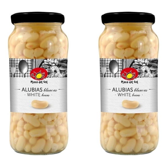 Plaza Del Sol, Alubias Blancas, 540 Gramos, 2 Piezas